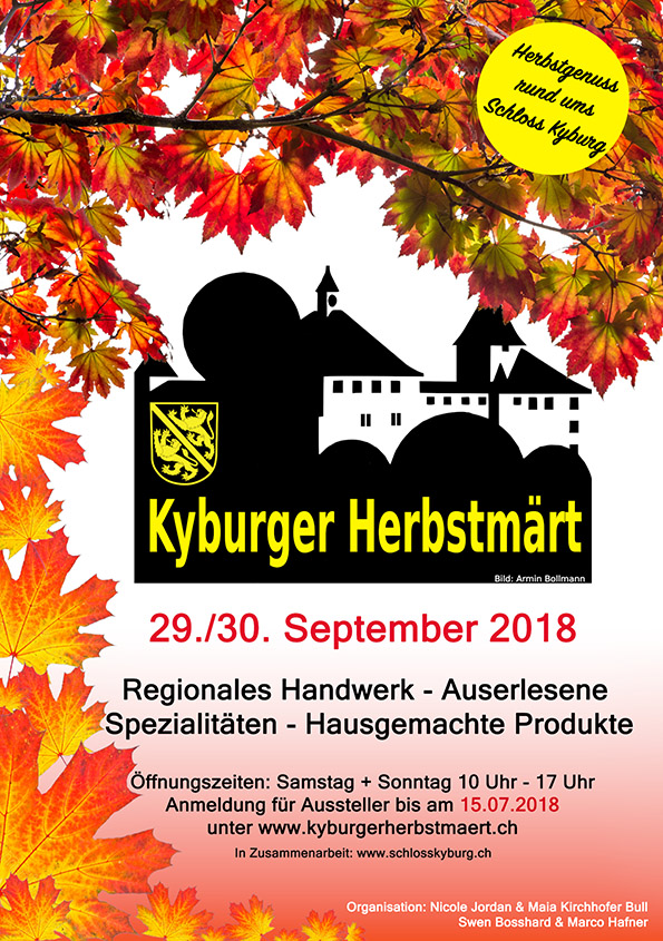 kyburgerherbstmaert Plakat